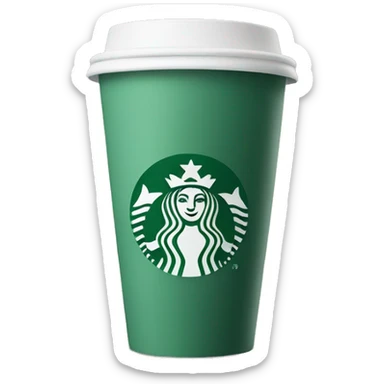 starbucks cup sticker