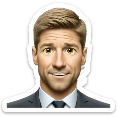 steven gerrard becoming manager of Liverpool Fc sticker