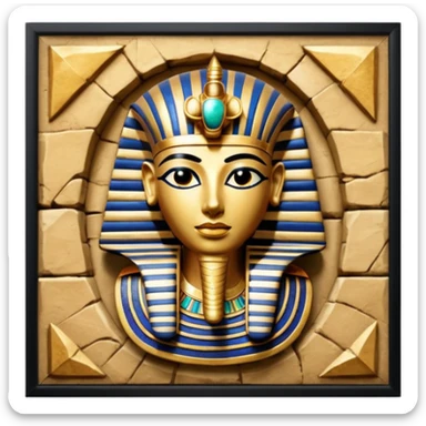 Valle de los Reyes tumba de tutankamon sticker