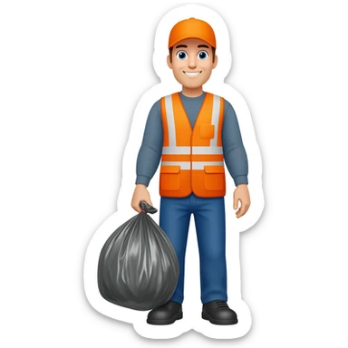 Garbage Collector sticker