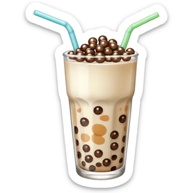 Boba sticker