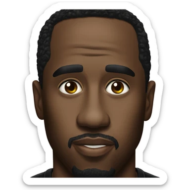 P. Diddy after party sticker