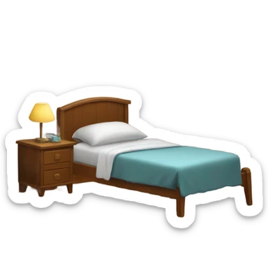 Room in an apartment sticker