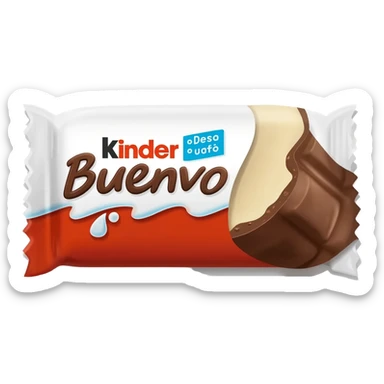 Kinder bueno came sticker
