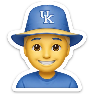 make this emoji with a kentucky hat sticker