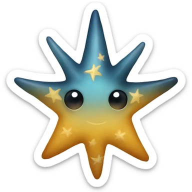 Estrella de mar  sticker