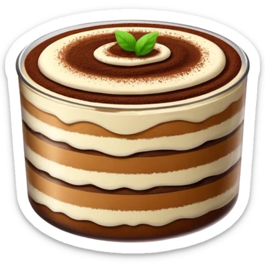 Tiramisu sticker