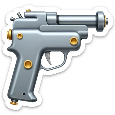 Tattoo gun and needle sticker