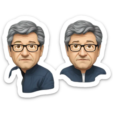 Jean Luc mélanchon sticker