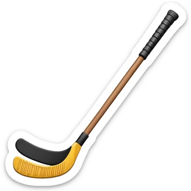 Hockey goalie stick sticker