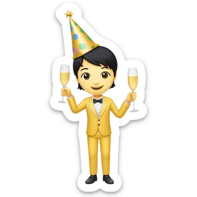 Emoji chronique  sticker