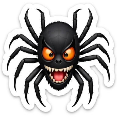 spider tầm ngắm sticker