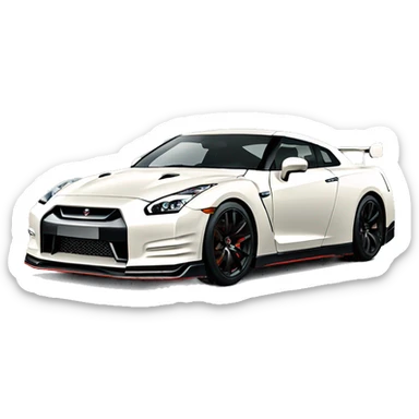 Nissan gtr r35 sticker
