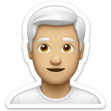 Un homme noir qui serre la main d'un homme blanc sticker