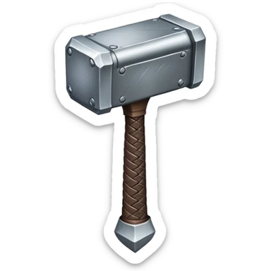 thor's hammer mjolnir sticker