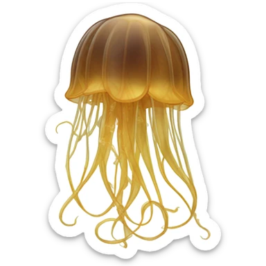 Atlantic sea nettle sticker