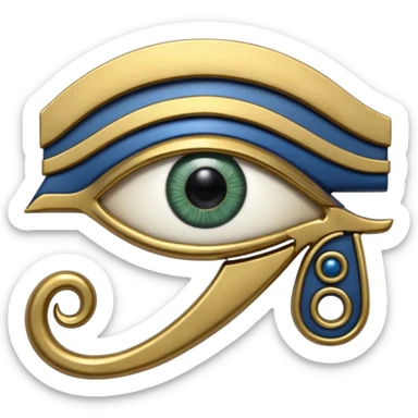 Horus eye Warhammer 40000 sticker
