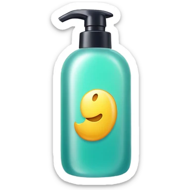 shower gel sticker