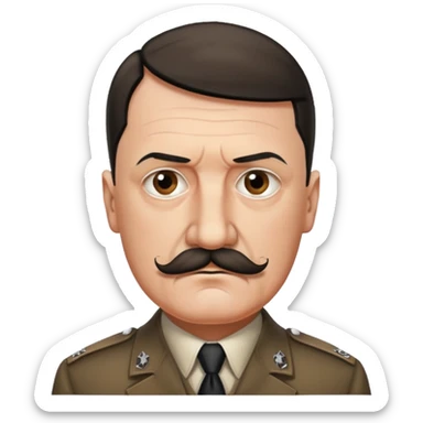 J’aimerais que tu me crée un Hitler sticker