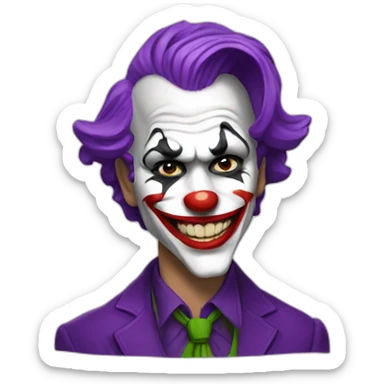 joker hiphop sticker