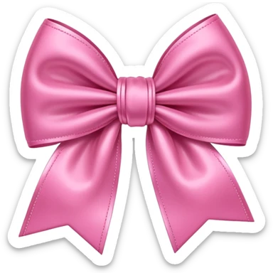 A cute pink bow 🎀 sticker