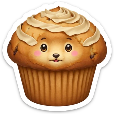 muffin emoji sticker