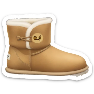 Ugg shoes sticker