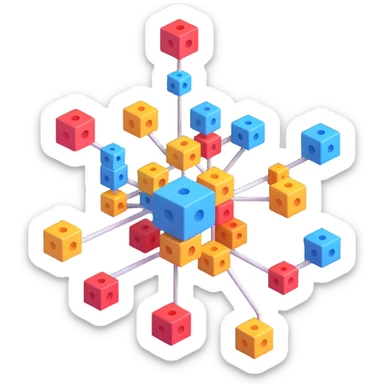 algorithm concept sticker