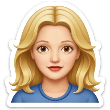 Drew Barrymore  sticker