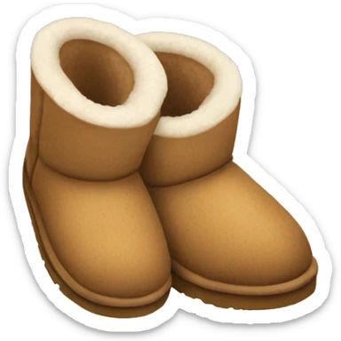 UGG slippers  sticker