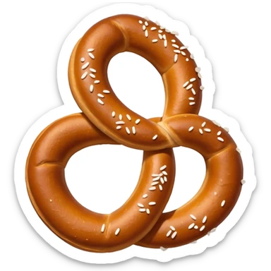 Pretzels  sticker