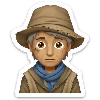 beggar  sticker