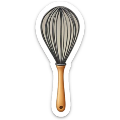 pastry whisk sticker
