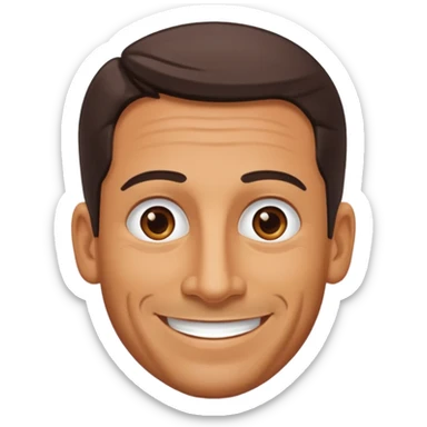 Bon Any 2026 et desitja Raúl Hileno 44 anys moreno sticker