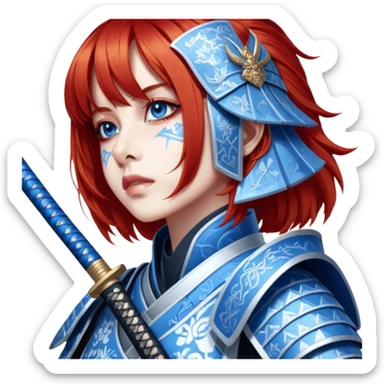 Samurai of Honor sticker