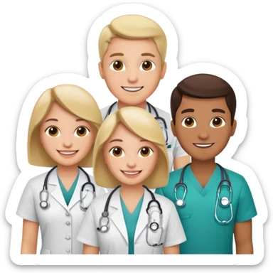 Doctors Rishta Point By Mairaj Ahmed sticker