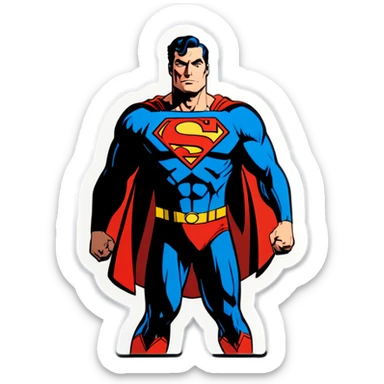 Superman sticker