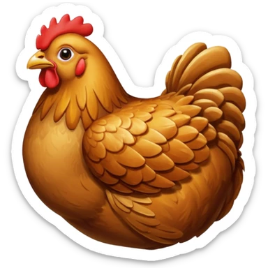 Pépé chicken sticker