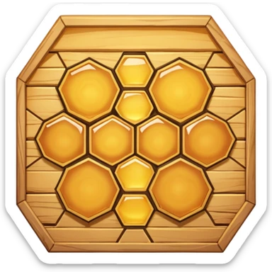 bee hive sticker