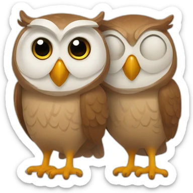Duo OWL from Duolingo sticker