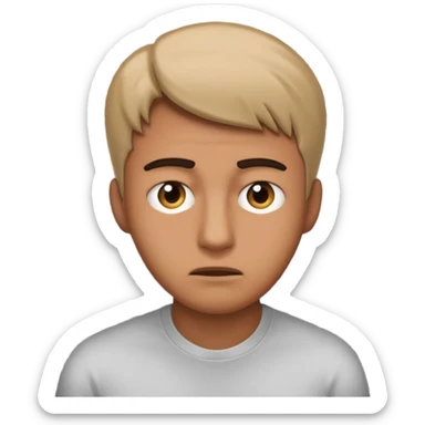 Male hiding behind blinds cuck sticker