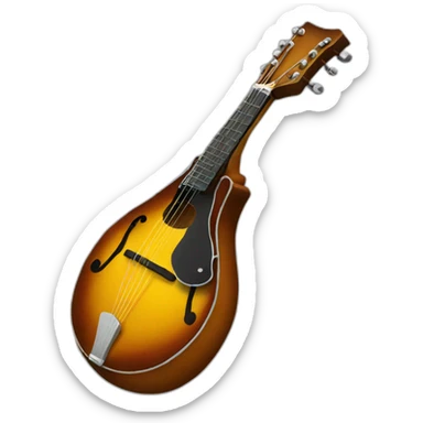 Mandolin sticker