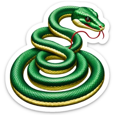 Gucci snake sticker