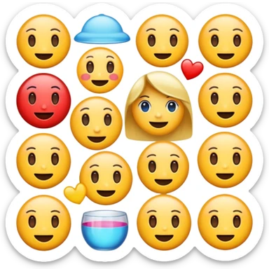 Y2k emojis  sticker