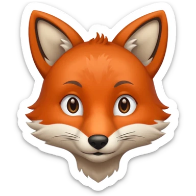 Renard sticker