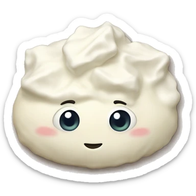 fatty cottage cheese curds sticker