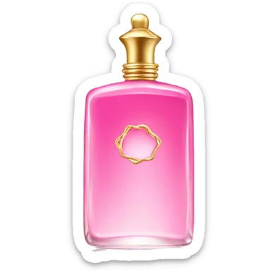 pink parfume sticker