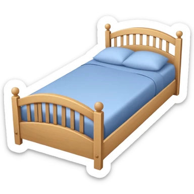 Sprung bed slat sticker