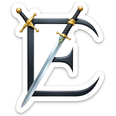 The letter Z is made with a sword, just like Zorro did. sticker