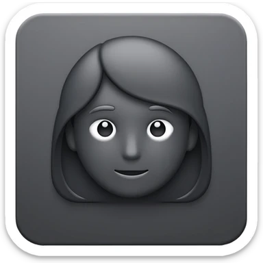 user icon, picture placeholder, dark grey sticker